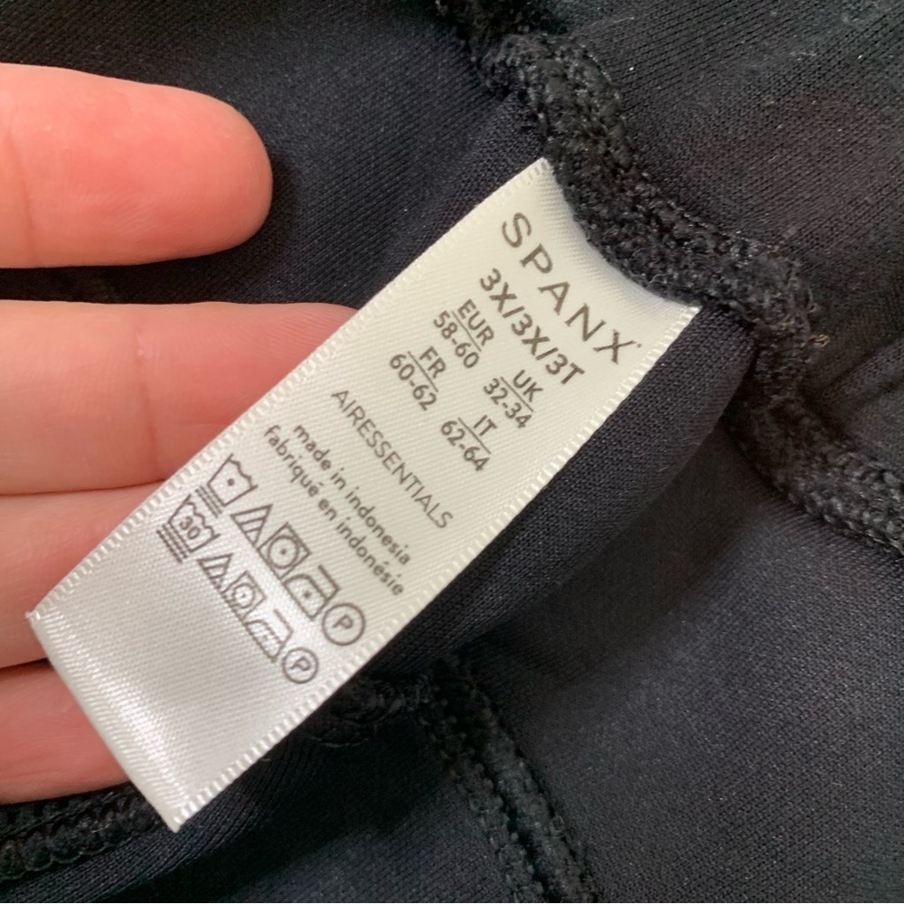 Spanx womens black air essentials tapered drawstring pants 3X - Picture 9 of 13